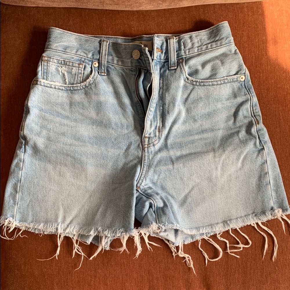 Madewell baggy denim shorts
